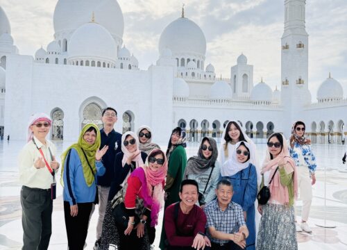 Abu Dhabi Mini Bus City Tour with Mandarin-Speaking Guide