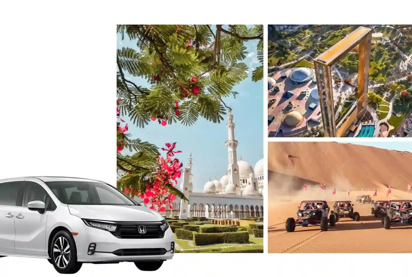 Honda 7Passenger Vehicles (Abu Dhabi Chauffeur Service) Clara Travel